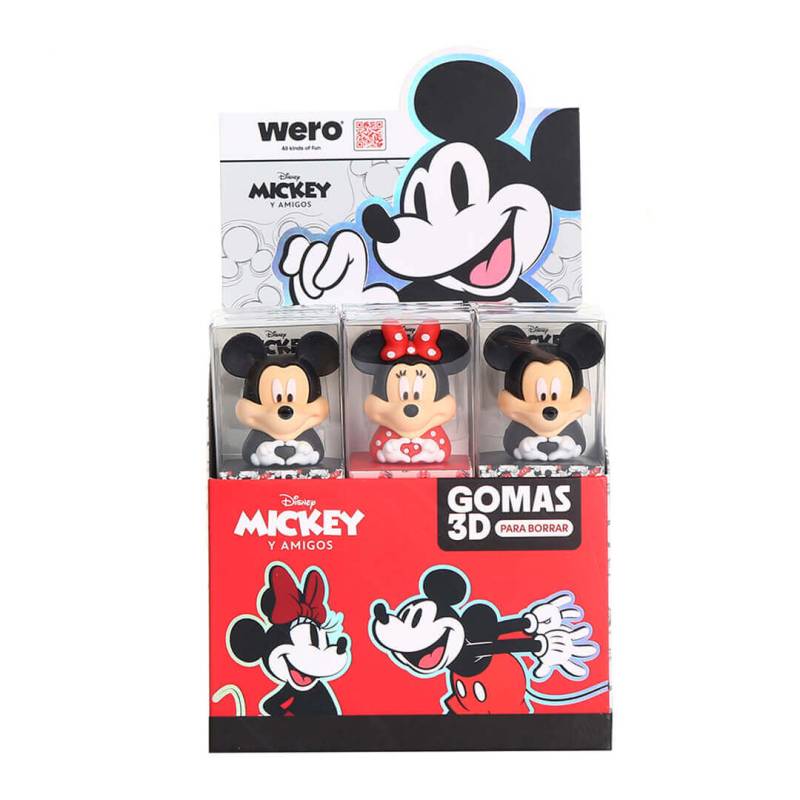 Goma Wero 3D Mickey Mouse We4338