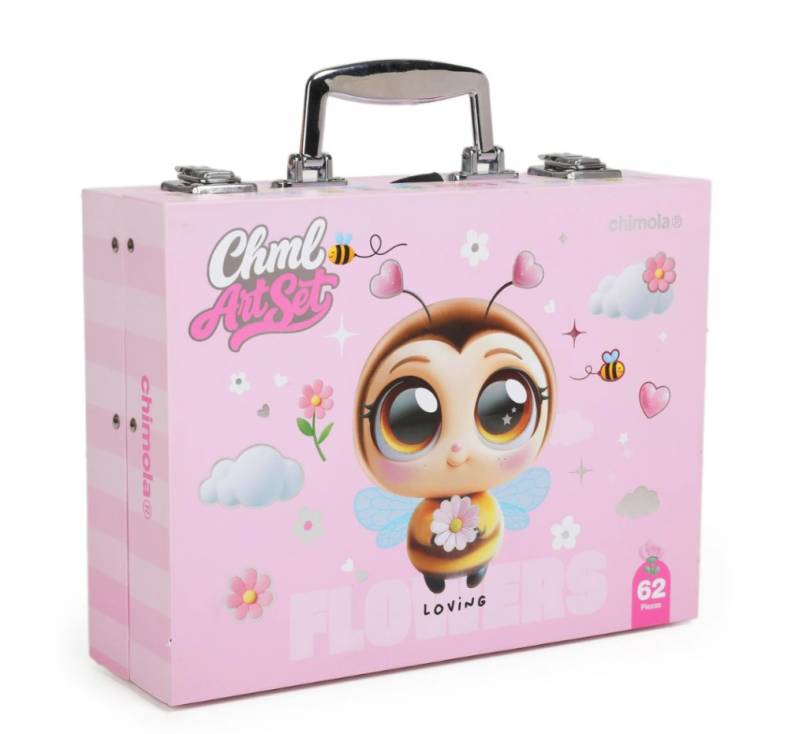 Set Marcadores Chimola St140 Bee En Valija 2 Niveles