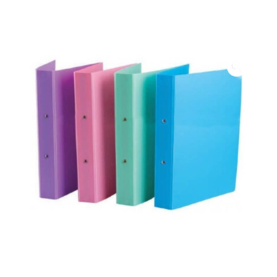 Carpeta 2Ø40Mm Lama Pvc A4 Forrada Pastel Celeste Zd2X40Pas