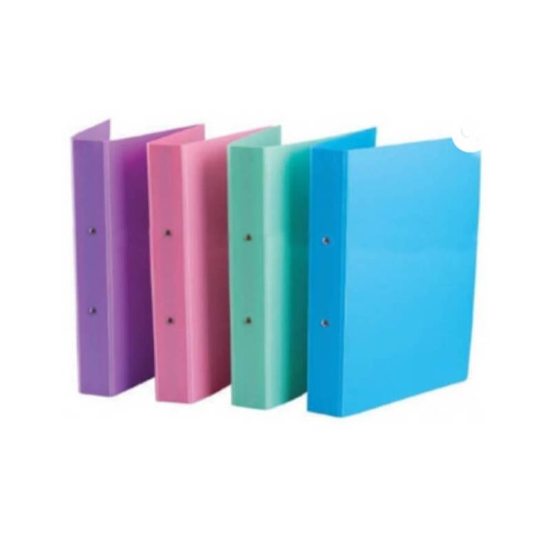 Carpeta 2Ø40Mm Lama Pvc A4 Forrada Pastel Lila Zd2X40Pas