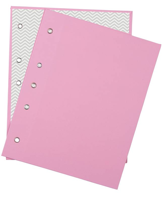 Carpeta C/Cordon A4 Lama Pvc Pastel Rosa Zd4Pa